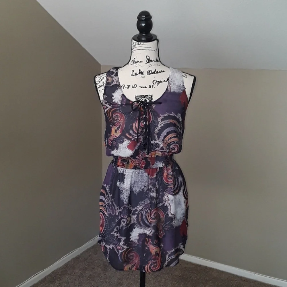 🥳HP🥳 Free People Falling for Georgette Dress